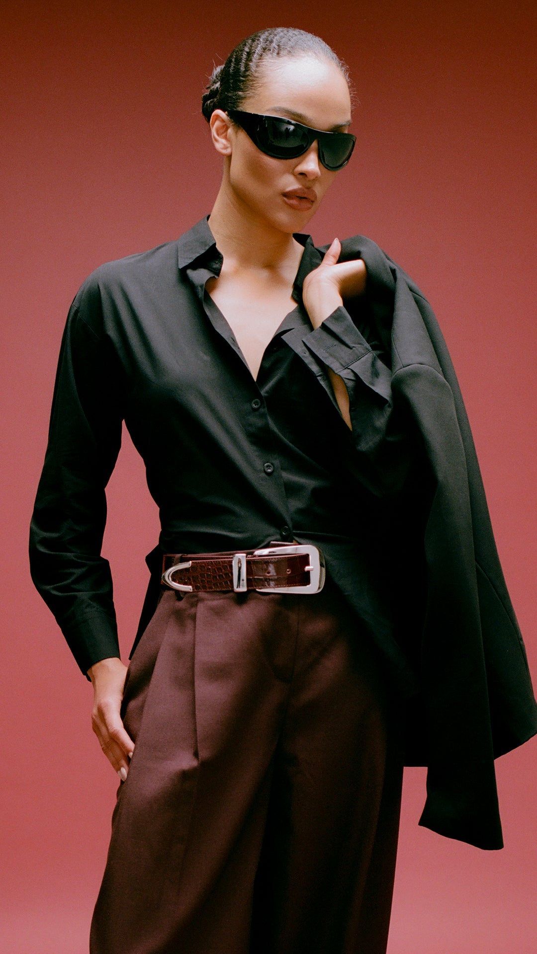 DeuxiemeClasse ドゥズィエムクラスB-LOW THE BELT Deuxieme Classe 別注 ロングプレートベルト | ブランド古着の