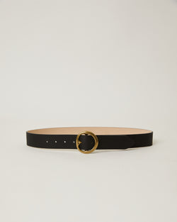 BABY BELL BOTTOM SMOOTH LEATHER BELT