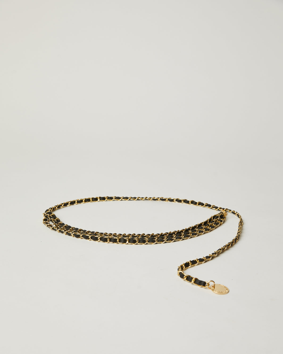 Anthro Tassel Gold Chain Waist Belt with Mini Bag NWOT The Chloé Pompoms belt Yellow - Chloé main image 2