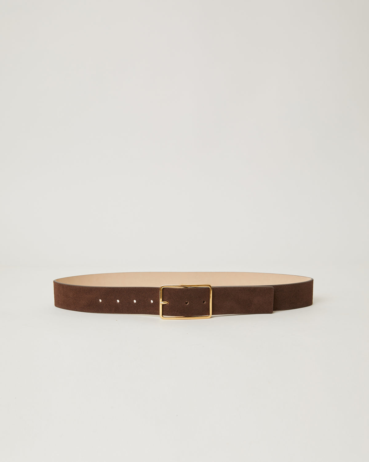 B-Low The Belt O/S Synthetic Vegan Leather Tan Brown Pebbled MIA Gold Buckle NEW MILLA SUEDE BELT | B-low The Belt main image 4
