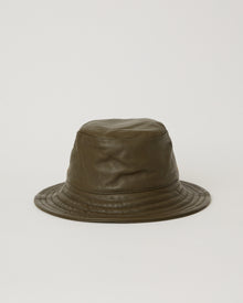 CALI LEATHER BUCKET HAT (FINAL SALE)