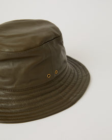 CALI LEATHER BUCKET HAT (FINAL SALE)