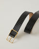 MILLA CROCO LEATHER BELT