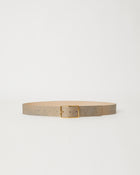 MILLA GEO METALLIC LEATHER BELT