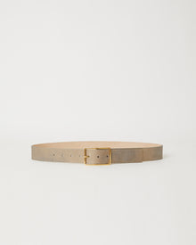 MILLA GEO METALLIC LEATHER BELT