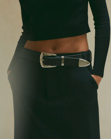 JORDANA MINI LEATHER BELT